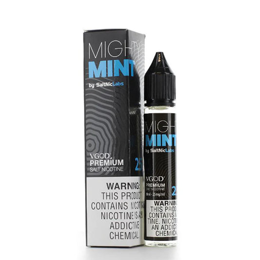 Mighty Mint - Vgod Saltnic | 30ML | 25MG 50MG | Indian Vape