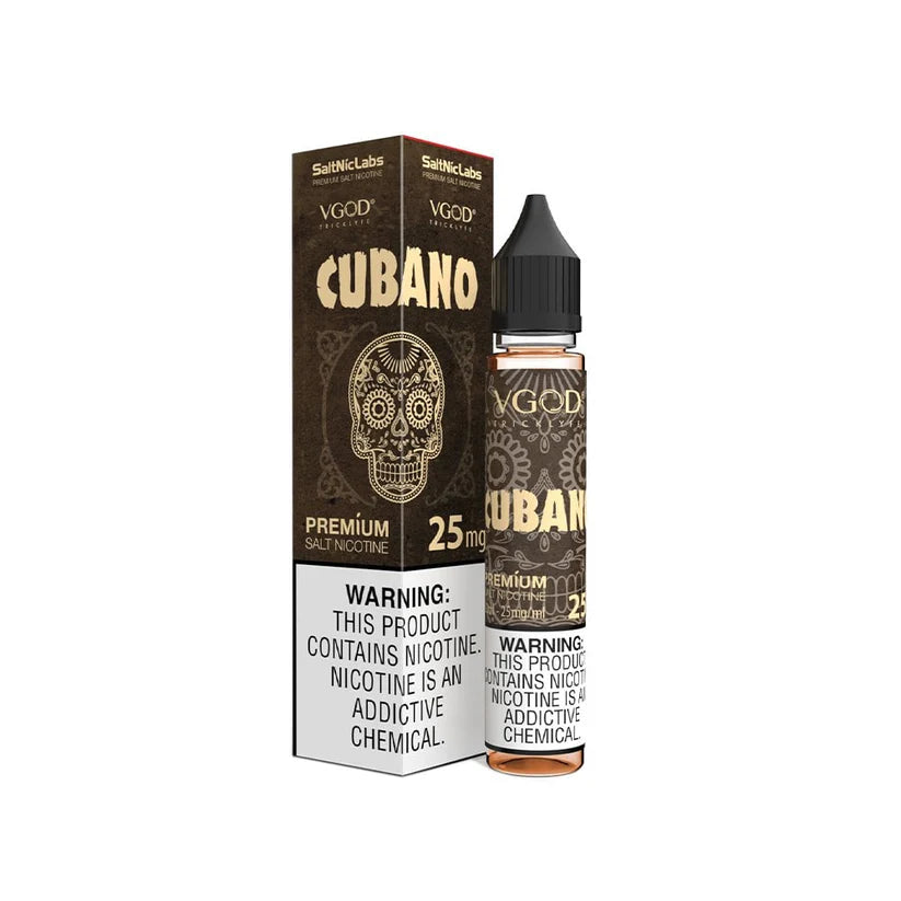 Cubano - Vgod Saltnic | 30ML | 25MG 50MG | Indian Vape