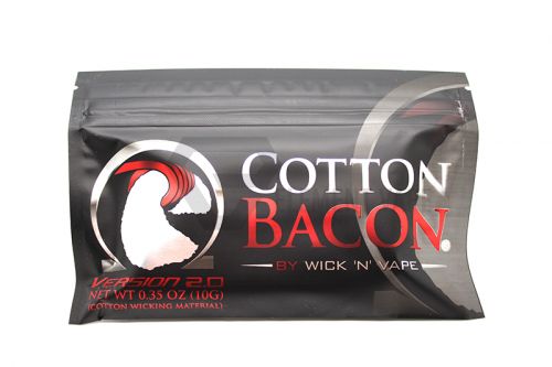 Wick 'n' Vape Organic Cotton Bacon V2 Indian Vape Ninja